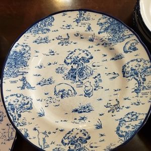 Rare Disney Vintage 100 Acre Woods Dinner set